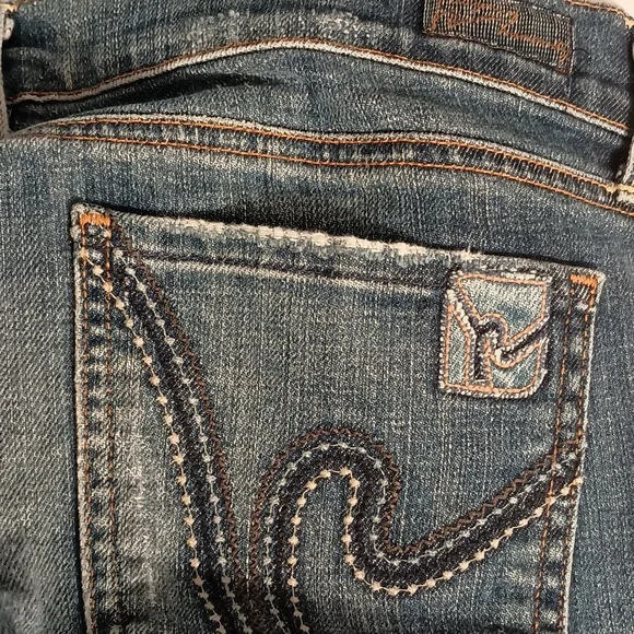 Citizens Of Humanity Boho Number 111 Stretch Low Waist Bootcut Jeans Size 27 - Picture 5 of 9